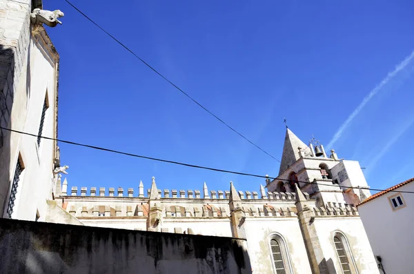 Eglise Historique Dans Ville Elvas — Photo