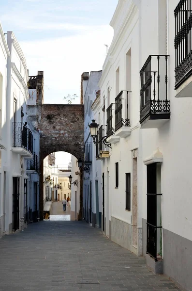 Rua Histórica Cidade Badajoz — Fotografia de Stock