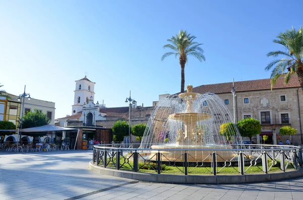 Plaza Histórica Ciudad Badajoz — Foto de Stock