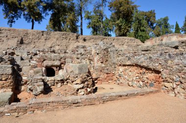 Merida şehrindeki Roma harabeleri