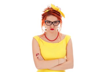 Portre portre memnun sinirli Öfkeli öfkeli eş kötümser kadın kötü tutum, seni arıyorlar, geçti silah ile kamera. Negatif insan duygu yüz ifadesi duygu. Beyaz kişi