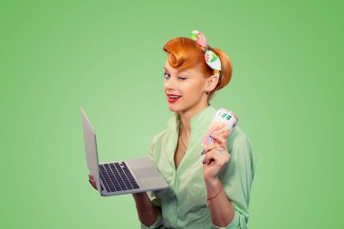 On-line iş, internet piyango kazanan