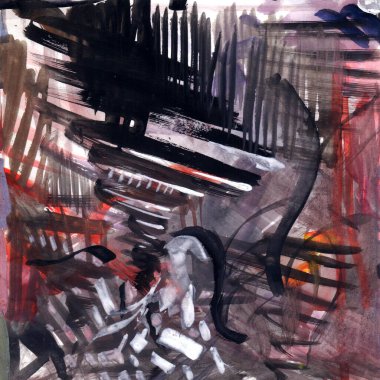 Renkli Sanatsal Soyut Kova Posteri arka planı. Retro boyalı mürekkep sanatı. El işi Kirli Doku Sanatı. Yaratıcı Yumuşak Mürekkep Sancağı. Aquarelle Boya Sanatı. Retro Afrika Boyama Sanatları.