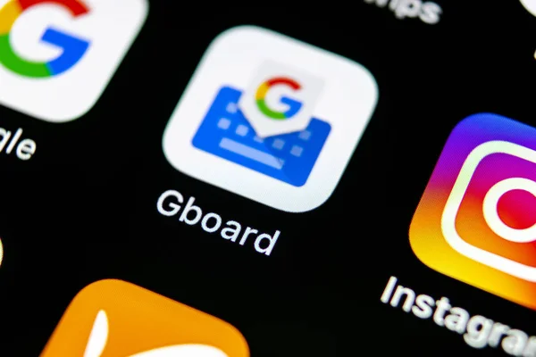 Sankt Petersburg Russland Mai 2018 Google Gboard Application Icon Auf — Stockfoto