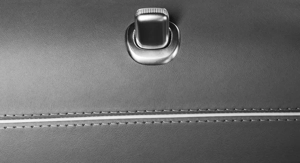 Kapı Kolu Kilit Kontrol Düğmeleri Bir Lüks Yolcu Araba Ile — Stok fotoğraf