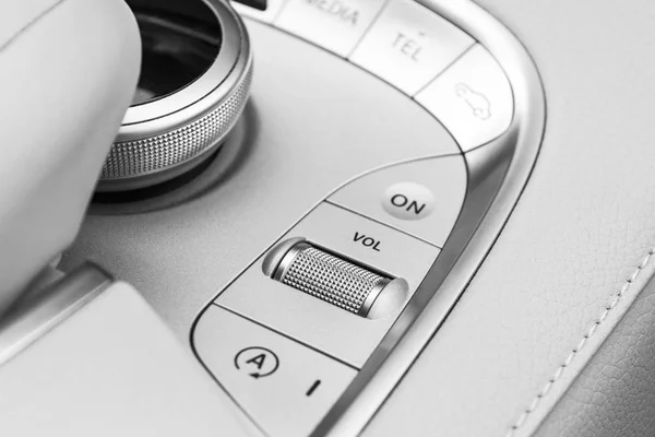Ventilation Deck Luxury Modern Car Interior Modern Car Interior Details — Stock Photo, Image