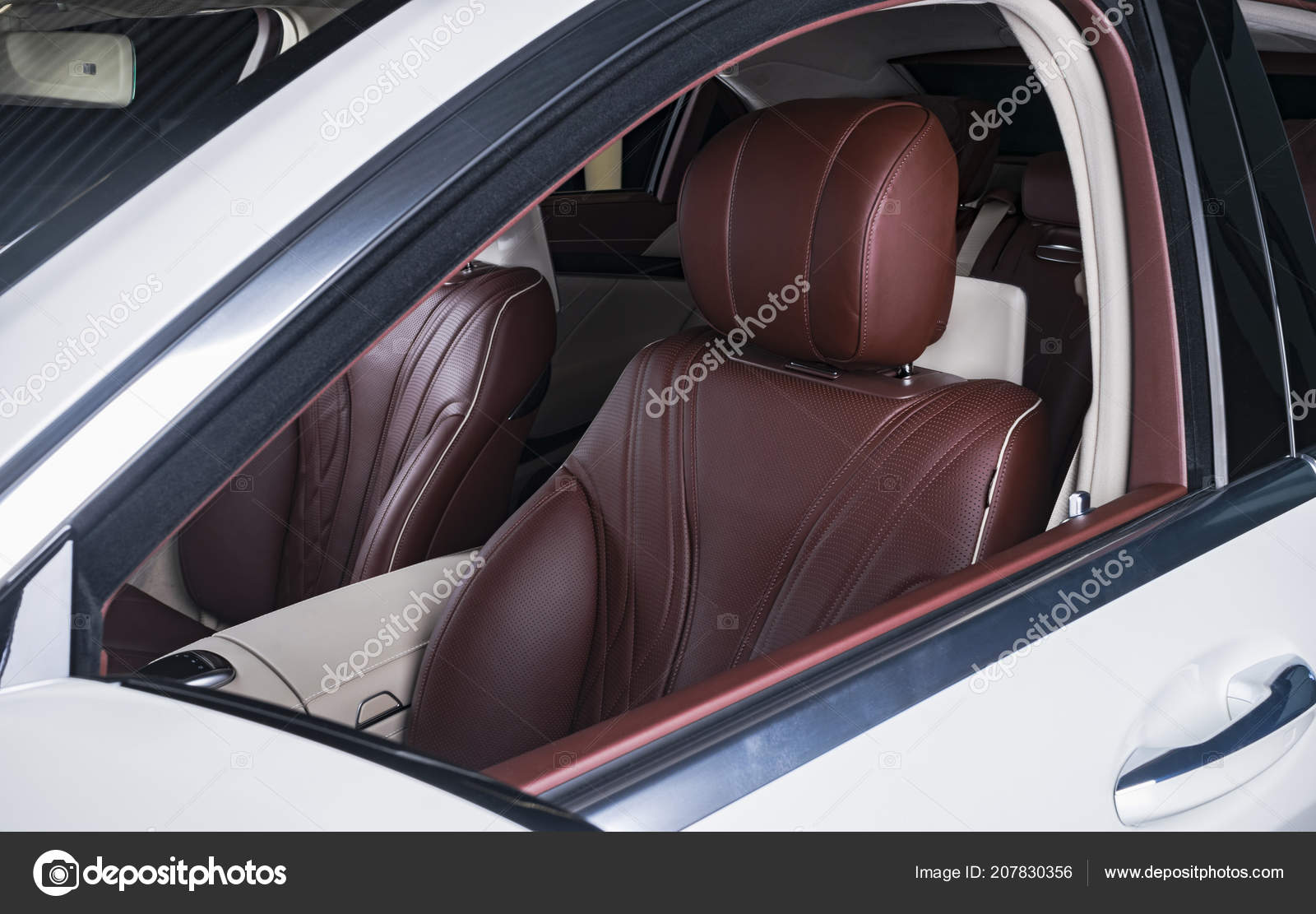 Modern Luxury Car Interior Prestige Modern Car Comfortable