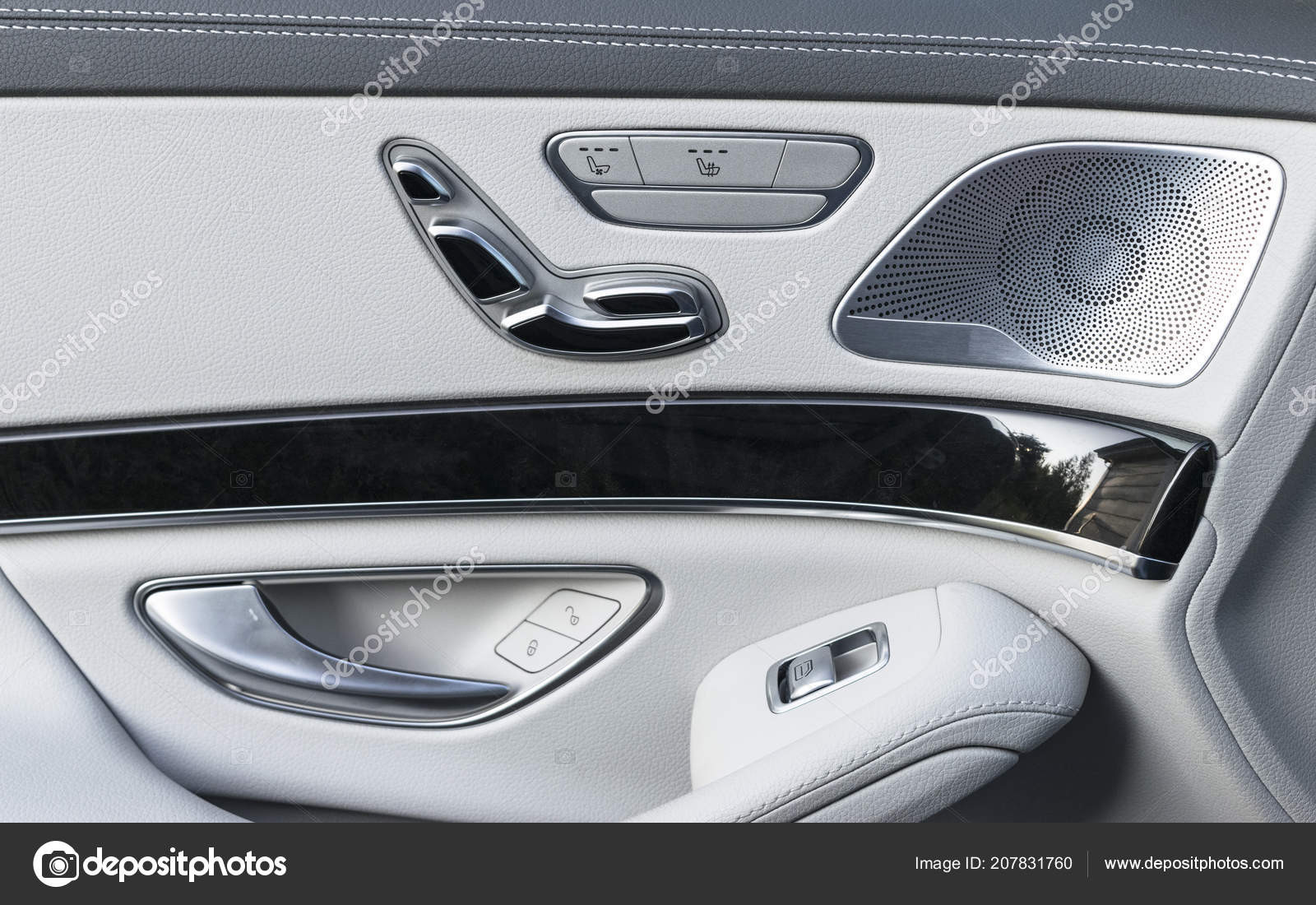 Ventilation Deck Luxury Car Interior Door Handle Power Seat
