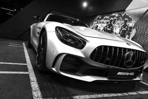 Sankt Αγία Πετρούπολη Ρωσία Ιανουαρίου 2018 Mercedes Benz Amg Gtr — Φωτογραφία Αρχείου