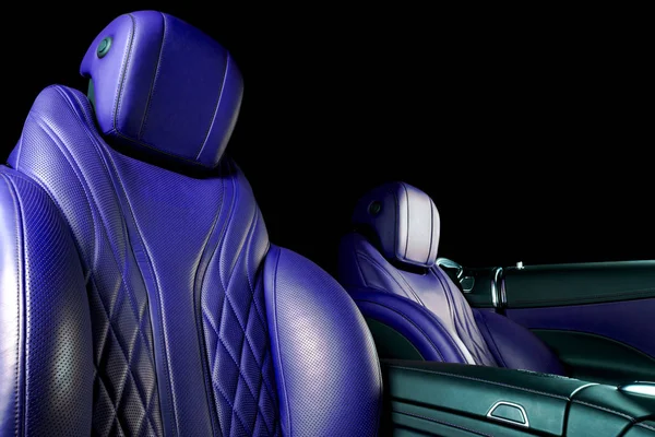 Deck Ventilação Luxo Carro Moderno Interior Detalhes Modernos Interior Carro — Fotografia de Stock
