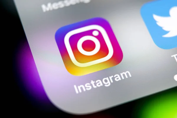 Sankt Petersburg Russland August 2018 Instagram Anwendungssymbol Auf Apple Iphone — Stockfoto