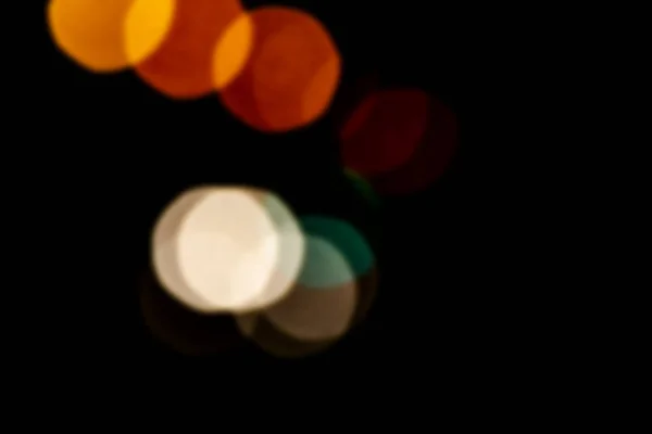 Bokeh Com Várias Cores Luzes Festivas Bokeh Fundo Luzes Bokeh — Fotografia de Stock