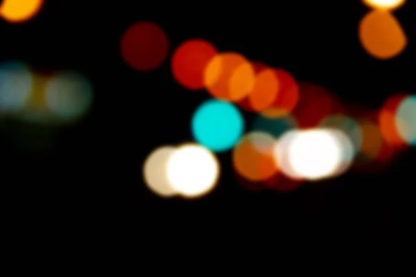 Bokeh Více Barvami Slavnostní Osvětlení Pozadí Bokeh Rozostření Bokeh Světla — Stock fotografie