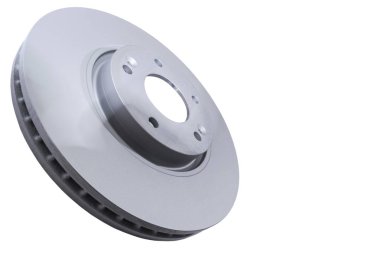 Beyaz arka plan üzerinde izole disk fren. Otomobil parçaları. Fren disk rotor üzerinde beyaz izole. Disk fren. Araba parçası. Araba ayrıntılı. Yedek parçalar