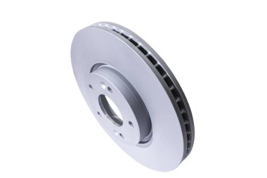 Beyaz arka plan üzerinde izole disk fren. Otomobil parçaları. Fren disk rotor üzerinde beyaz izole. Disk fren. Araba parçası. Araba ayrıntılı. Yedek parçalar