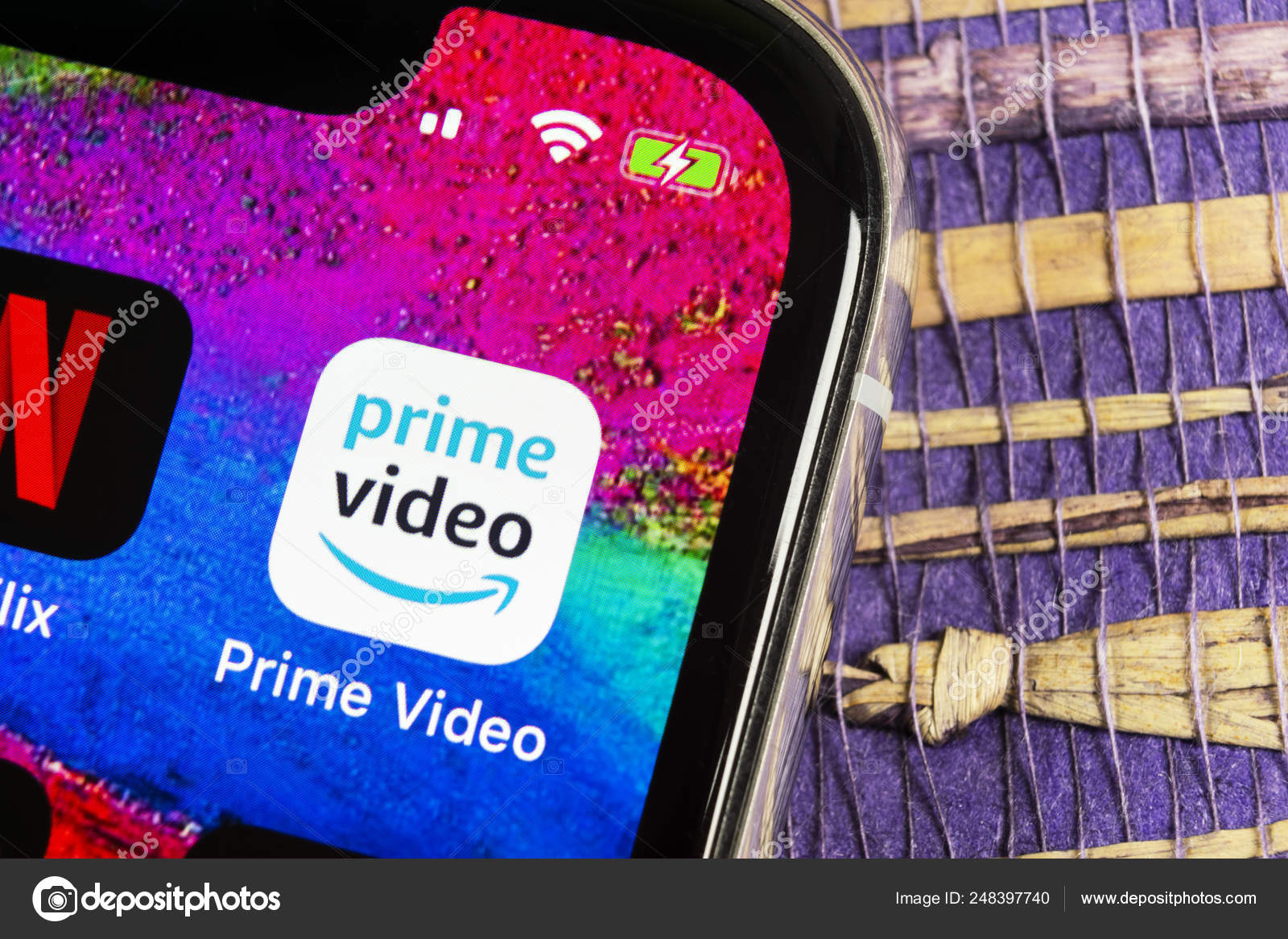 Amazon Prime Video Application Icon On Apple Iphone X Screen Close Up Amazon Primevideo App Icon Amazon Prime Application Social Media Network Stock Editorial Photo C Bigtunaonline