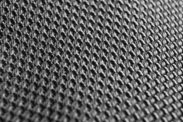 Macro Tiro Textura Tela Algodón Negro Textura Tela Natural Lino —  Fotos de Stock