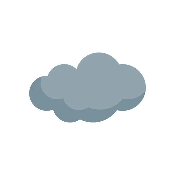 Simple weather vector icon in flat style — Stock Vector