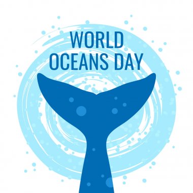 Kağıt kesiminde dünya okyanusları konsepti