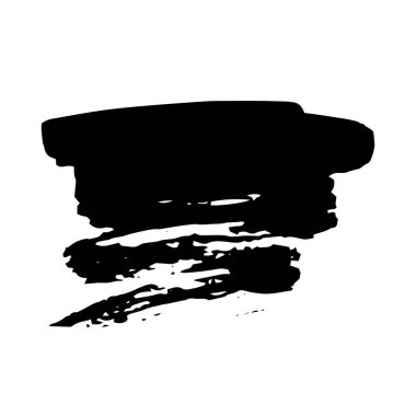 Tasarımlar için elle çizilmiş fırça darbesi, vektör