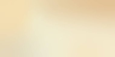 Bej arka plan. Tarafsız gradyan bg. Yumuşak kahverengi zarif doku. Basit sarı yatay illüstrasyon. Tasarımlar, düğün davetiyeleri, kartlar, klasik grafikler için vektör arkaplanı.