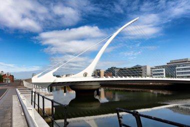 Samuel Beckett bridge Dublin İrlanda 