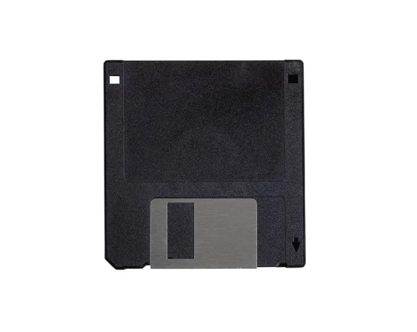 Alte Diskette Isoliert Auf Weißem Hintergrund — Stockfoto