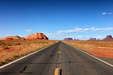 Grand Canyon Utah üzerinden uzun otoban 