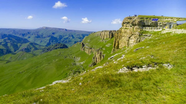 Plateau Bermamyt Vue Sur Les Environs Depuis Plateau Bermamyt Karachay — Photo