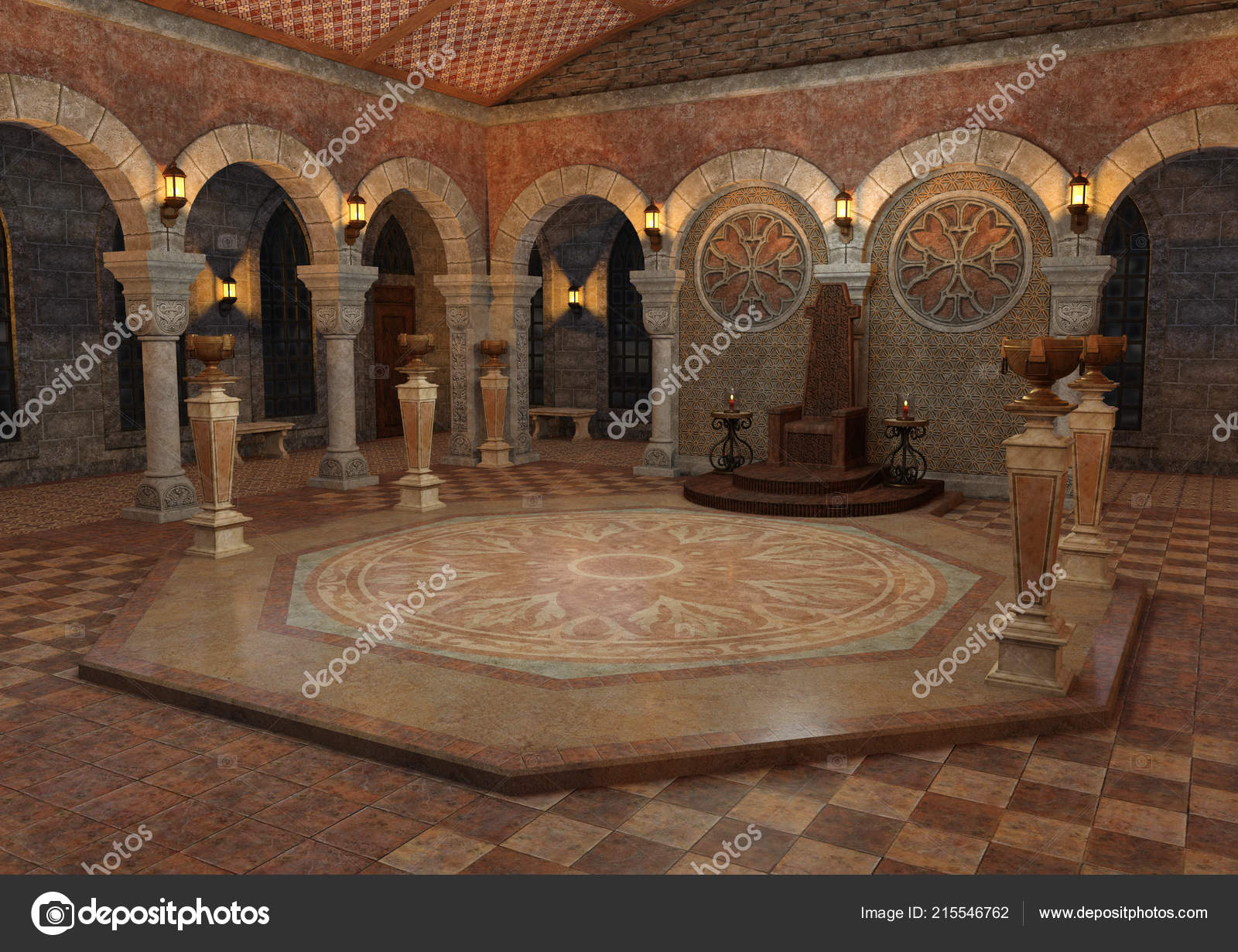Fairy Render Digital Render Throne Room Fairy Tale