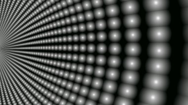 Vektör Radyal bulanıklık özel efekt. Optik illüzyon tüneli. Arka plan bakış açısı ile. Arka plan bulanık. Gradient etkisi. Soyut vektör 3d efekti. Noktalı resim efekti yanılsaması.