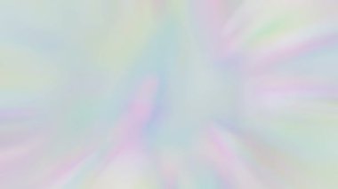 Holografik soyut canlı duvar kağıdı. Gökkuşağı renginde hareketli arka plan