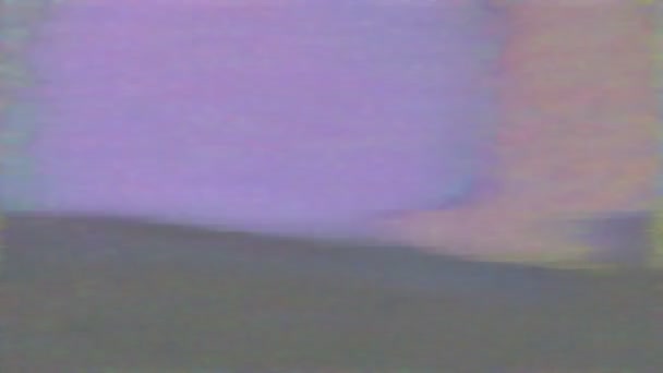 Στιγμιότυπο βίντεο, χρωματικός θόρυβος, χαμένο σήμα. — Αρχείο Βίντεο