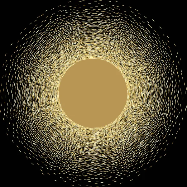 抽象的な背景 グラデーション効果の錯覚 効果を点描します リズミカルなノイズ粒子 — ストックベクタ