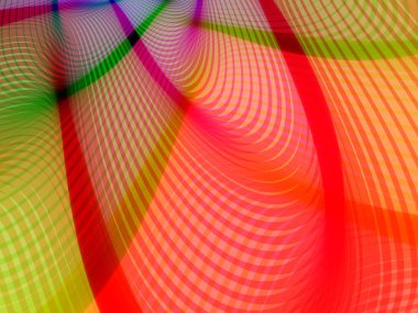 Çizgili arka plan. Ritmik renkli çizgiler. Şeffaflık ile Eps10. Renkli arka plan. Eğri çizgiler ile soyut kompozisyon. Soyut 3d efekti. Üç boyutlu yüzey yanılsaması.