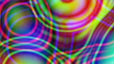 Çok renkli yanardöner bulanık soyutlama canlı duvar kağıdı.