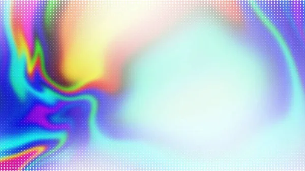 Abstracte iriserende holografische achtergrond, vector mesh gradiënt — Stockvector