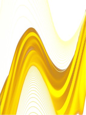 Vektör dalgalı ve eğri çizgi. Şeffaflık ile Eps10. Bulanık hatları ile soyut kompozisyon.