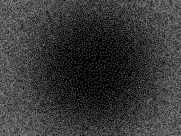 Abstraktní Pozadí Tečkování Efekt Mozaika Abstraktní Kompozice Hythmic Barevné Kruhy — Stockový vektor
