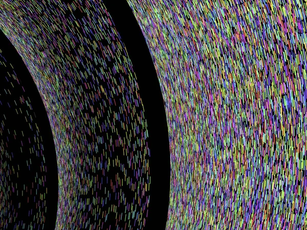 Abstrakter Hintergrund Optische Täuschung Des Verlaufseffekts Stipple Effekt Rhythmische Geräuschpartikel — Stockvektor