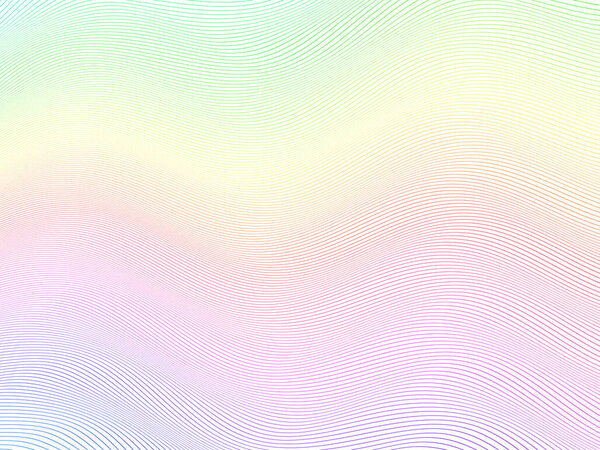 Абстрактный шаблон. Красочные кривые линии. Абстрактные волны. Искажение линий. Абстрактные красочные искажения проволоки. Векторный ритмический состав. Линейное искусство. Полосатый фон. Декоративные волны
