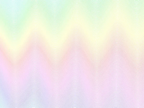 Distorsions Abstraites Wireframe Coloré Composition Rythmique Vectorielle — Image vectorielle