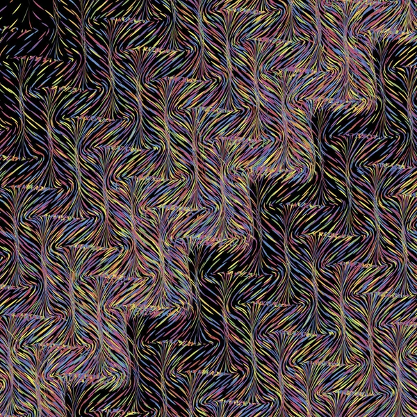 抽象的背景下 错觉的渐变效果 点画的效果 有节奏的有色噪声颗粒 — 图库矢量图片