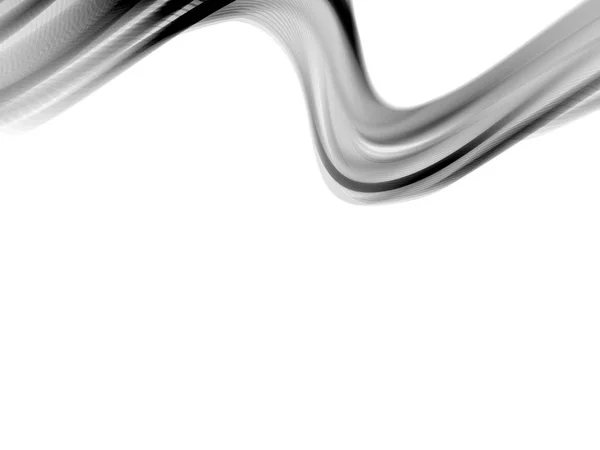 Línea Vectorial Ondulada Curva Eps10 Con Transparencia Composición Abstracta Con — Archivo Imágenes Vectoriales