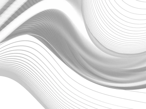 Vector Golvende Kromme Lijn Eps10 Met Transparantie Abstracte Compositie Met — Stockvector