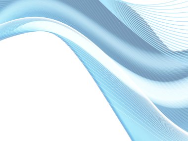 Vektör dalgalı ve eğri çizgi. Şeffaflık ile Eps10. Bulanık hatları ile soyut kompozisyon.