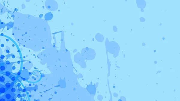 Широкий Цветочный Фон Гранж Формата Вектор Eps10 Градиента Прозрачностью Место — стоковый вектор