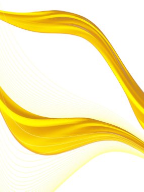 Vektör dalgalı ve eğri çizgi. Şeffaflık ile Eps10. Bulanık hatları ile soyut kompozisyon.