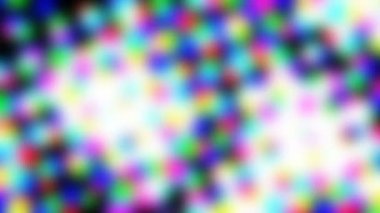 Çok renkli yanardöner retro closeup noktalı resim efekti