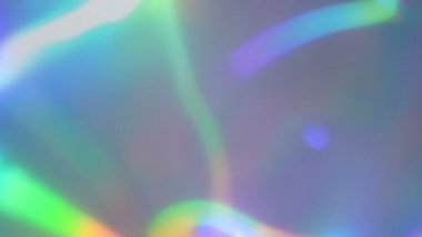Gökkuşağı yanardöner soyut holografik canlı duvar kağıdı